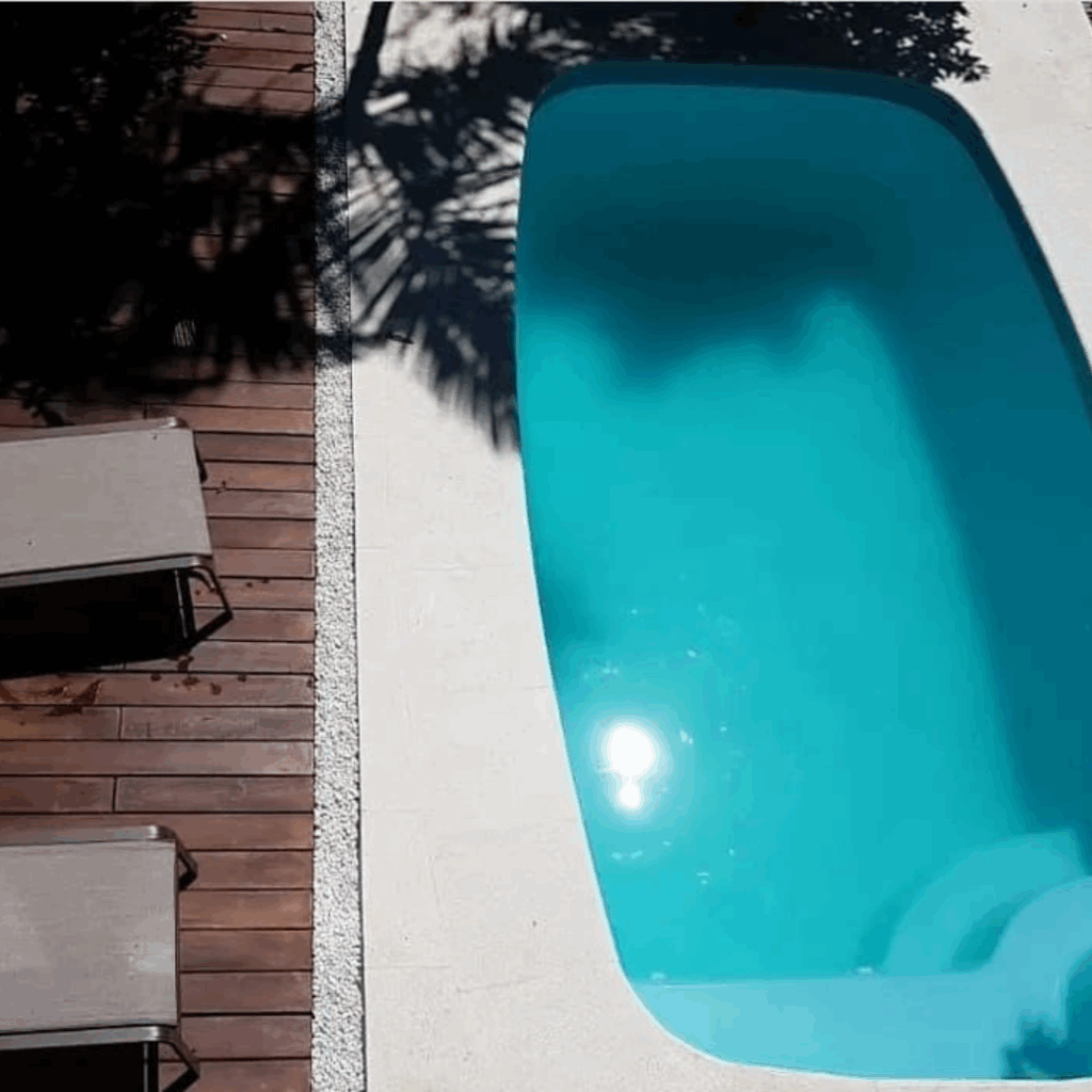 Piscina refrescante para momentos de descanso